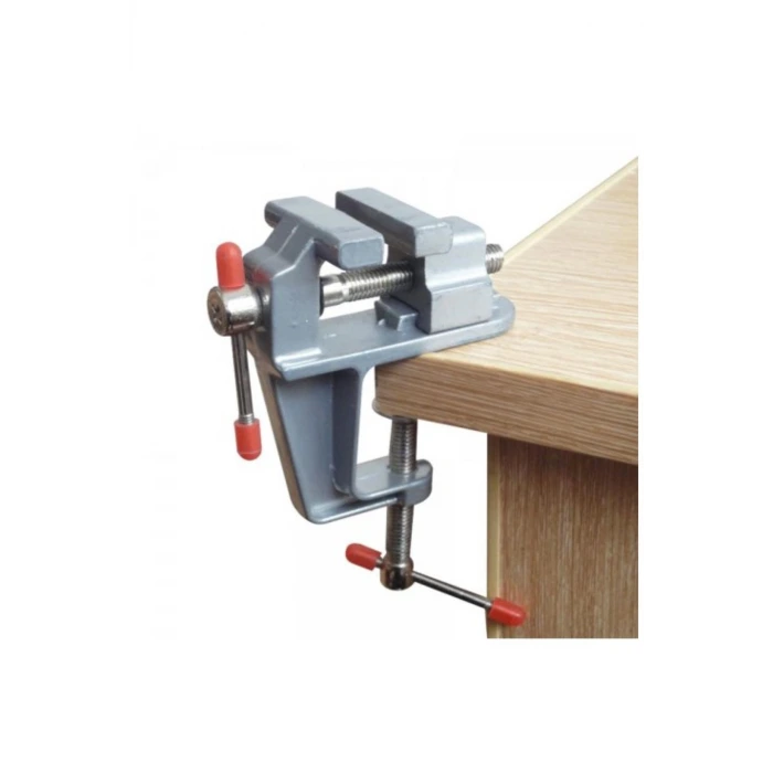 İpek Yıldızı® Mini Masa Tezgah Hobi Mengenesi Sabitleme Sıkıştırma Aparat 30mm