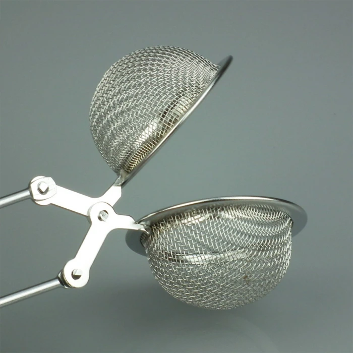 İpek Yıldızı® Paslanmaz Metal Pratik Kolay Bitki Çayı Demleme Süzgeci Aparatı