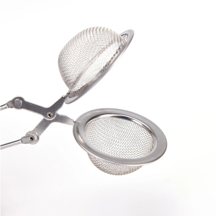 İpek Yıldızı® Paslanmaz Metal Pratik Kolay Bitki Çayı Demleme Süzgeci Aparatı