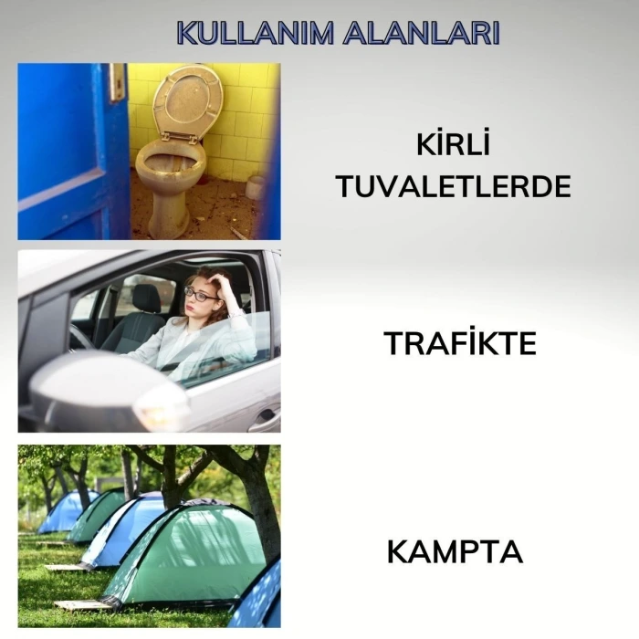 İpek Yıldızı® Piez Kadınların İçin Hijyenik Ayakta İşeme Temiz Tuvalet Aparatı