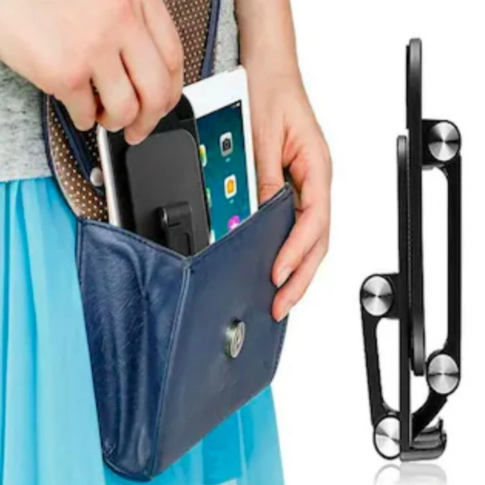 İpek Yıldızı® Plastik Ayarlanabilir Kaydırmaz Taban Telefon Tablet Standı