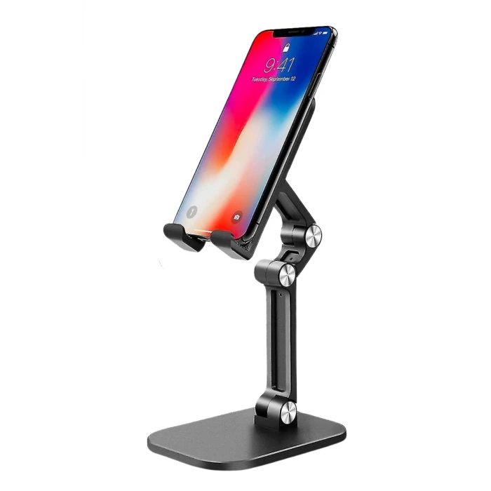 İpek Yıldızı® Plastik Ayarlanabilir Kaydırmaz Taban Telefon Tablet Standı