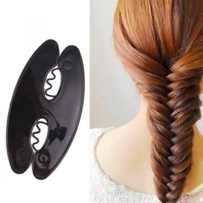 İpek Yıldızı® Pratik Balık Sırtı Yapma ve Saç Ayırma Aleti Aparatı