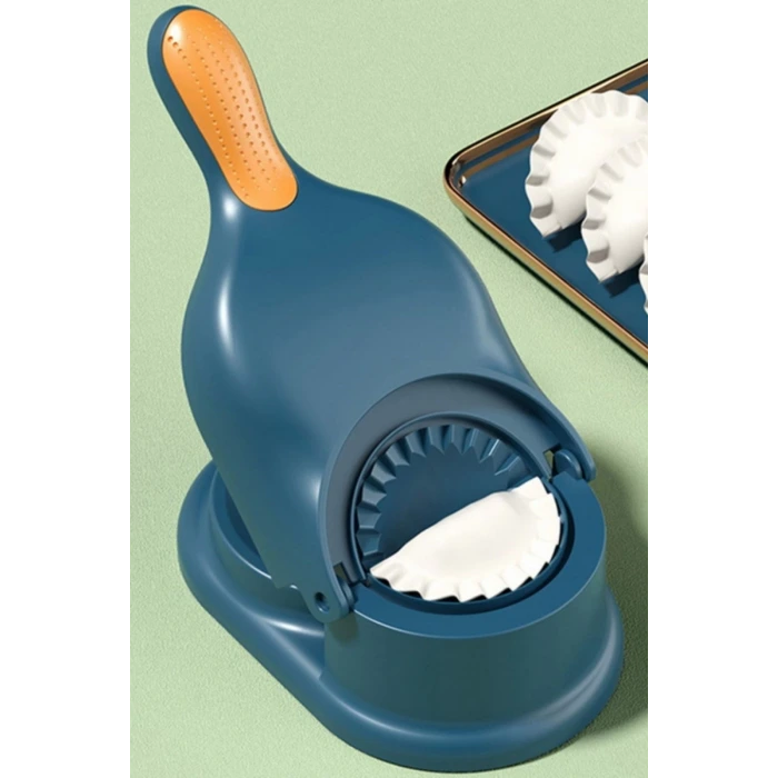 İpek Yıldızı® Pratik Hamur Açıcı Mantı Börek Poğaça Hamuru Açma Aparatı Ravioli Mantı Makinesi