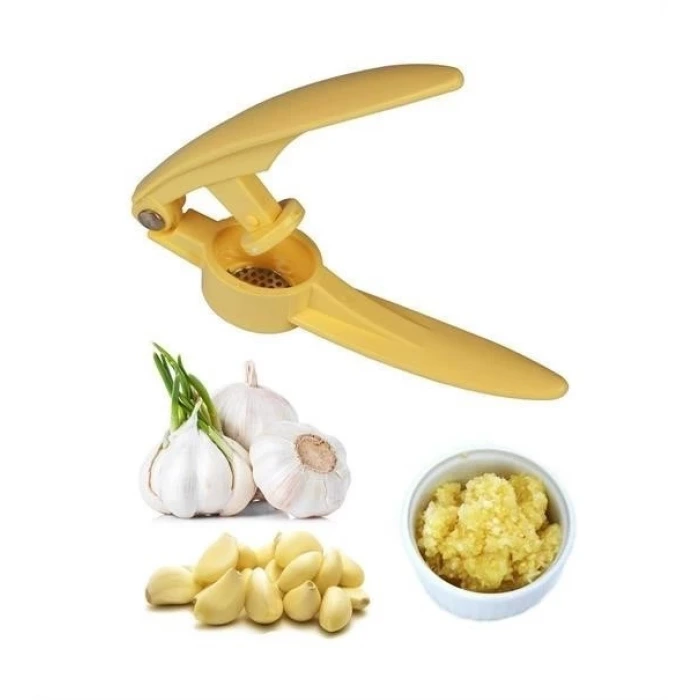 İpek Yıldızı® Pratik Kolay Yıkanabilir Sarımsak Ezme Aparatı Sarımsak Ezici Pres