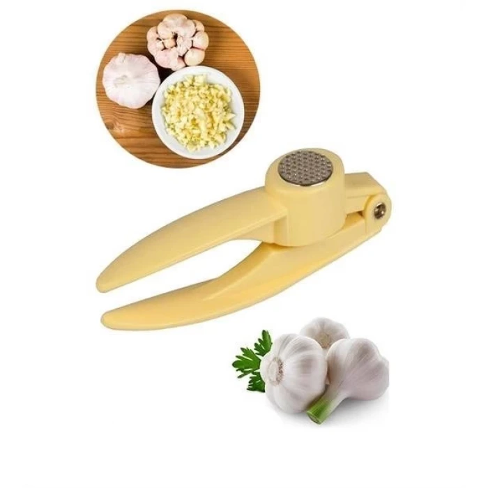 İpek Yıldızı® Pratik Kolay Yıkanabilir Sarımsak Ezme Aparatı Sarımsak Ezici Pres