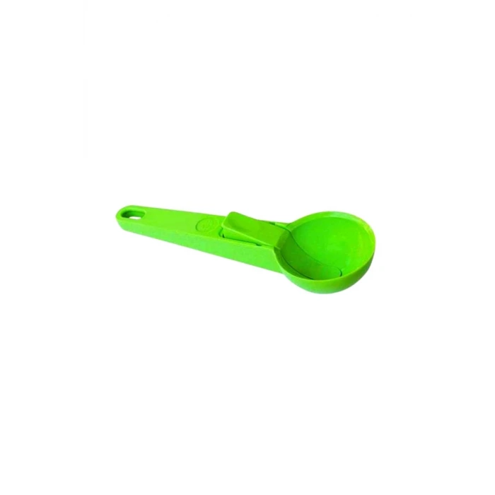 İpek Yıldızı® Pratik Mandallı Plastik Dondurma Servis Sunum Kepçesi Kaşığı