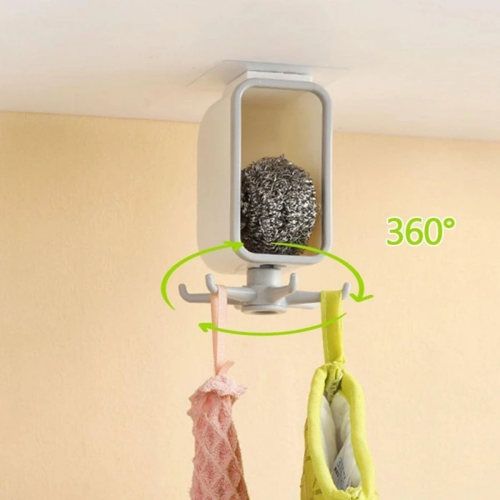 İpek Yıldızı® Pratik Mutfak Askılığı Organizatör Ve Mutfak Düzenleyici Çok Amaçlı Askı