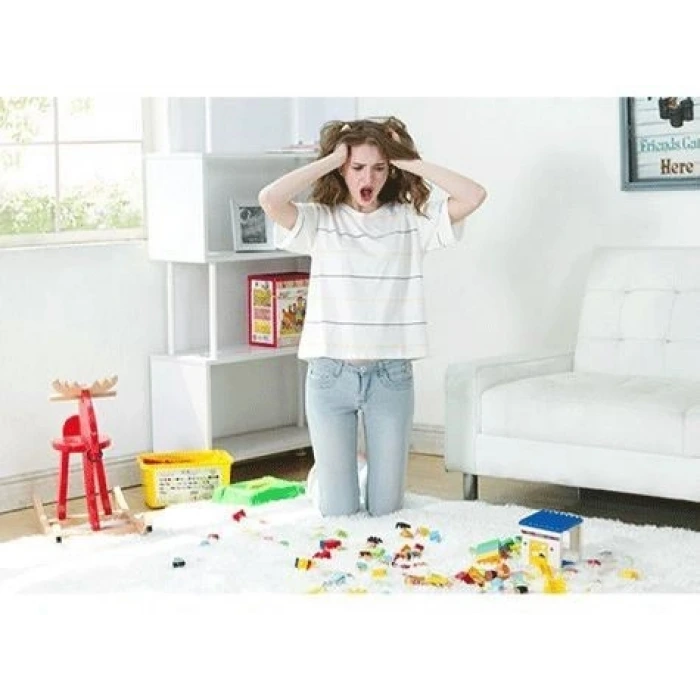 İpek Yıldızı® Pratik Taşınabilir Pembe Oyuncak Toplama Örtüsü Oyun Parkı Hurcu