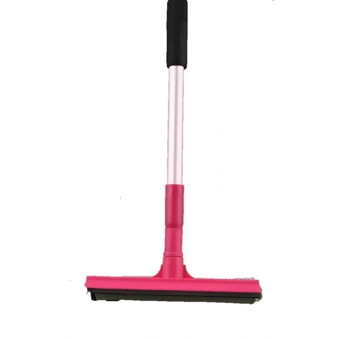 İpek Yıldızı® Pratik Teleskopik Sapli Süngerli Çekçekli Kolay  Cam Silme Aleti