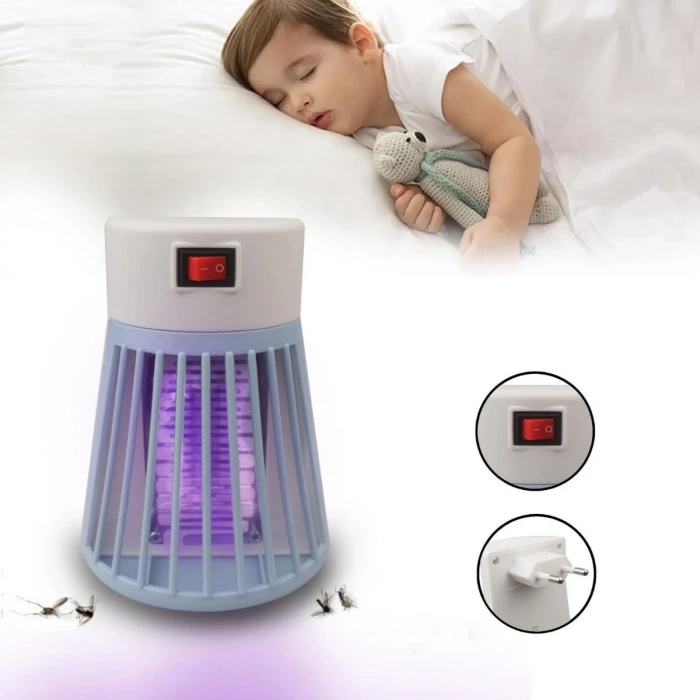 İpek Yıldızı® Prize Takılan UV Işık Sinek Öldürücü Lamba 1W