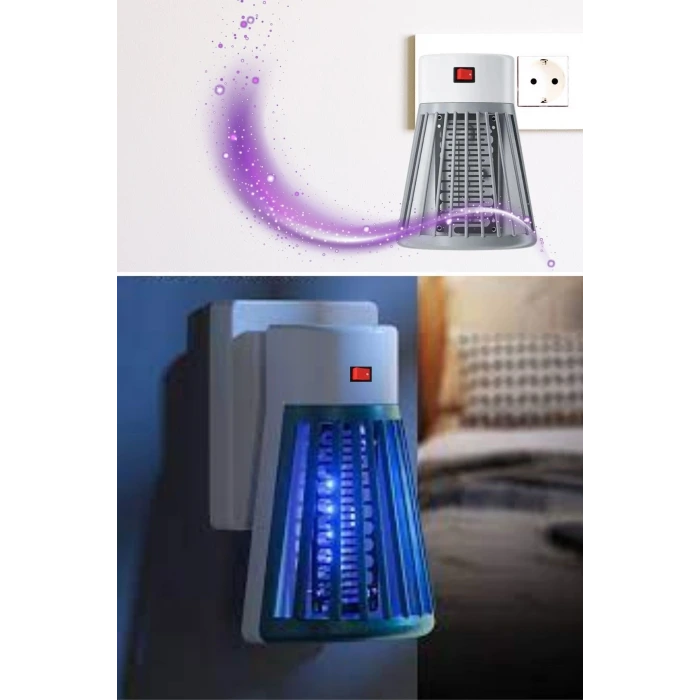İpek Yıldızı® Prize Takılan UV Işık Sinek Öldürücü Lamba 1W