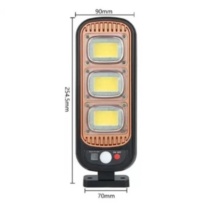 İpek Yıldızı® Sensörlü Güneş Enerjisi İle Şarj Olabilen Duvara Monte Solar Aydınlatma  GL-84069
