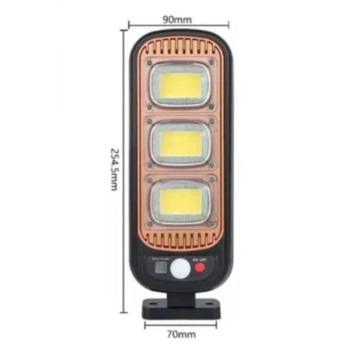 İpek Yıldızı® Sensörlü Güneş Enerjisi İle Şarj Olabilen Duvara Monte Solar Aydınlatma  GL-84069