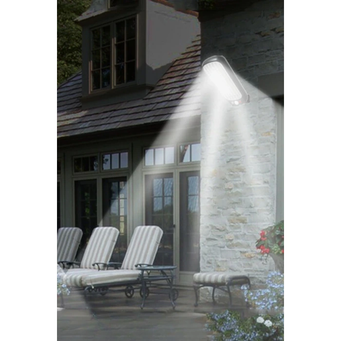 İpek Yıldızı® Sensörlü Güneş Enerjisi İle Şarj Olabilen Duvara Monte Solar Aydınlatma  GL-84069