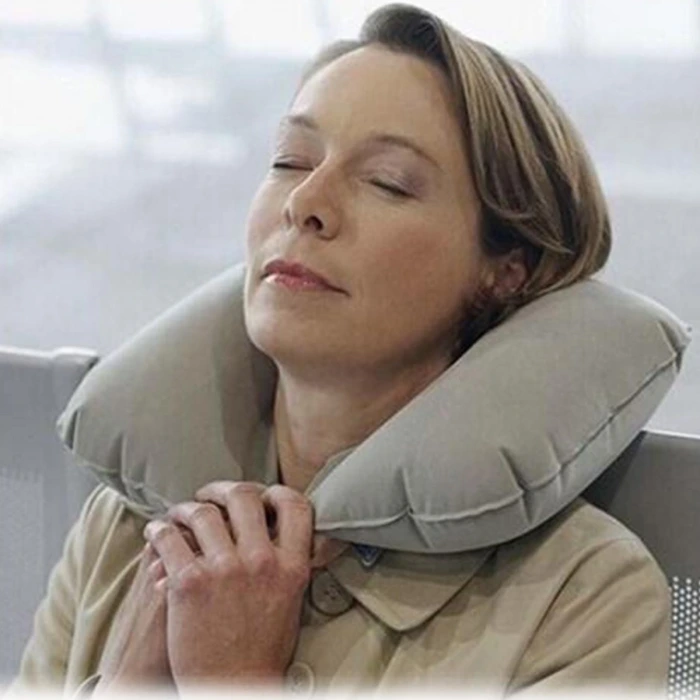 İpek Yıldızı® Seyahat Yolculuk Uyku Boyun Yastığı Ergonomik Ortopedik Yastık