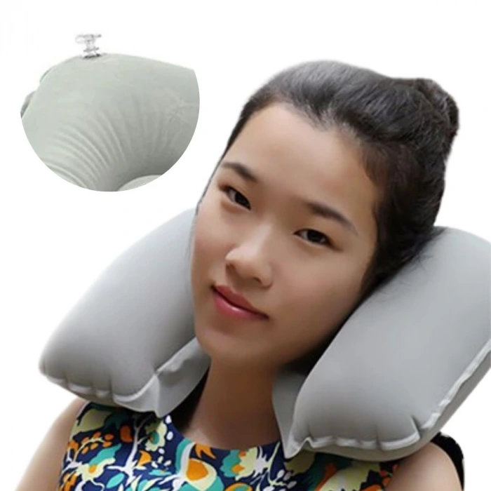 İpek Yıldızı® Seyahat Yolculuk Uyku Boyun Yastığı Ergonomik Ortopedik Yastık