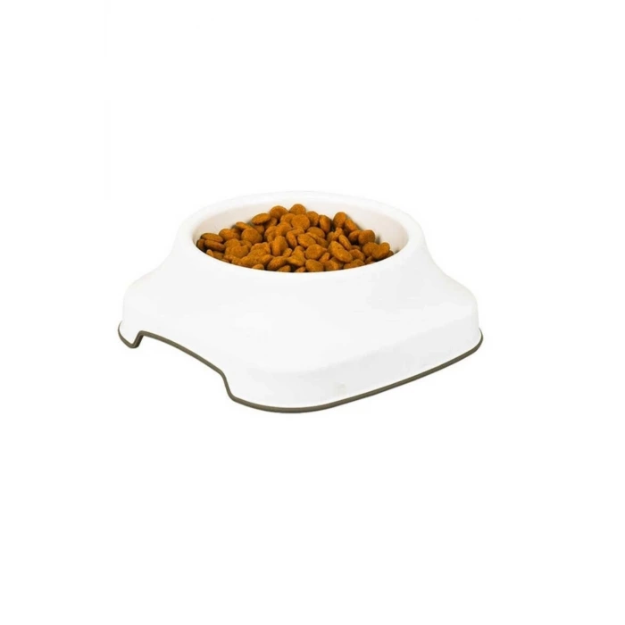 İpek Yıldızı® Silikon Kaydırmaz Taban Plastik Kedi ve Köpek Mama ve Su Kabı 2 L