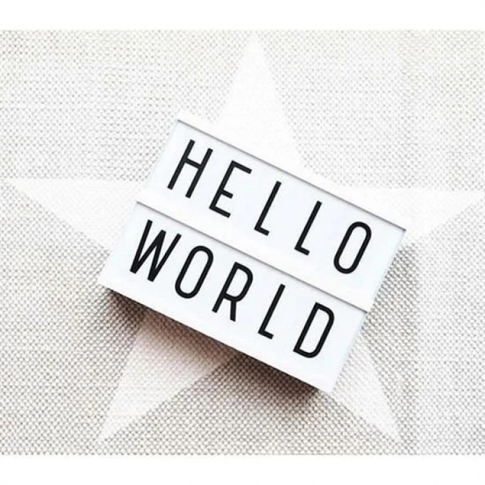 İpek Yıldızı® Sinematik Lightbox Dekorasyon Aydınlatma Aksesuarları (A5 Boyut)