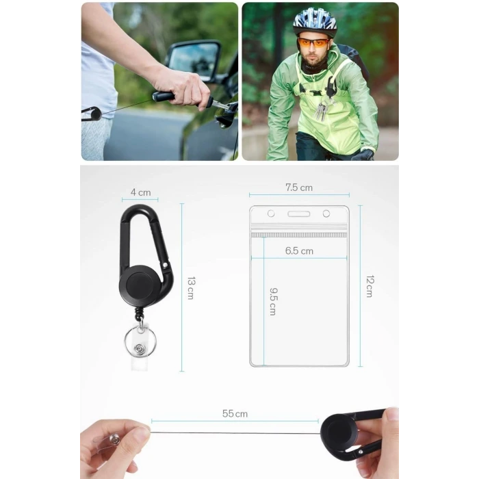 İpek Yıldızı® Teleskopik Karabina Anahtarlık