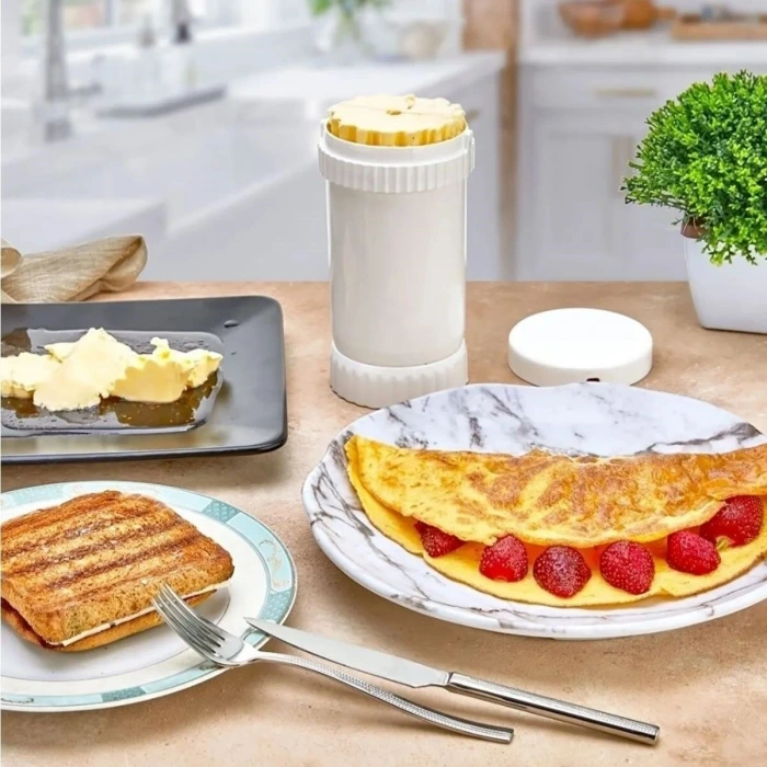 İpek Yıldızı® Tereyağı Sürme, Yayma, Saklama, Kesme Aparatı, Tereyağlık