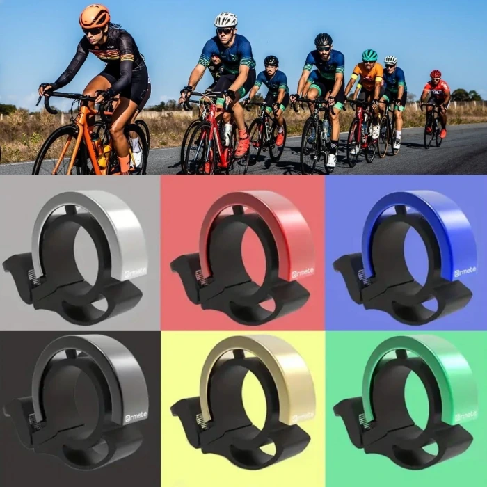 İpek Yıldızı® Ultra-Yüksek Sesli Alüminyum Alaşımlı Bisiklet Zili