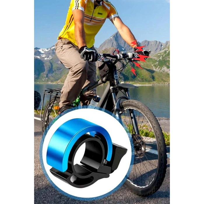 İpek Yıldızı® Ultra-Yüksek Sesli Alüminyum Alaşımlı Bisiklet Zili