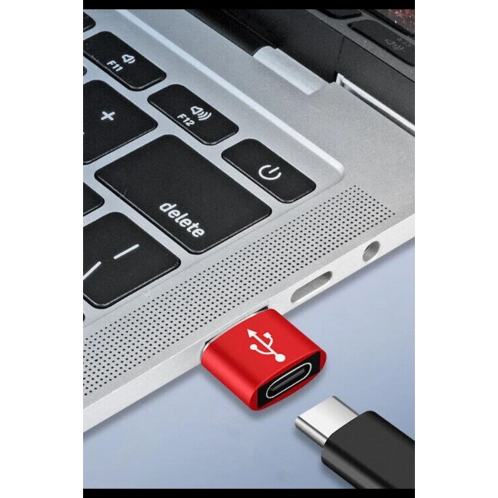 İpek Yıldızı® USBden TYPE-C ye Dönüştürücü Adaptör Veri Aktarımı Sağlayıcı Şarj Data Çevirici