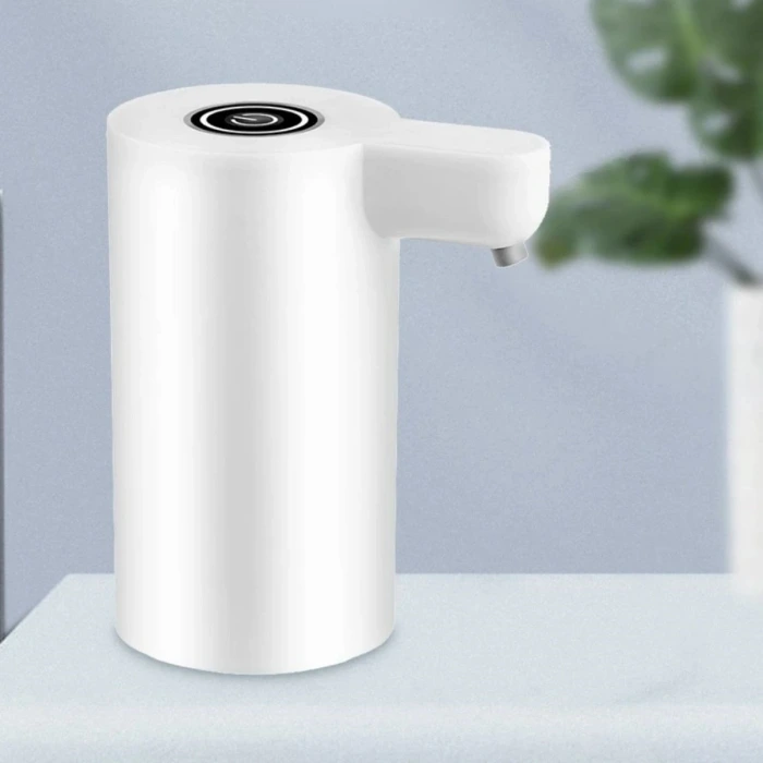 İpek Yıldızı®  Usb ile Şarj Olabilen Beyaz Damacana Pompası 1200 mA