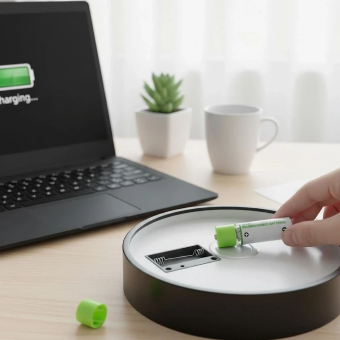 İpek Yıldızı® USB Şarjlı 1450mAh AA 1.2V Lityum Kalem Pil – 4lü Set, Tekrar Şarj Edilebilir Uzun Ömürlü Dönüştürülebilir Batarya