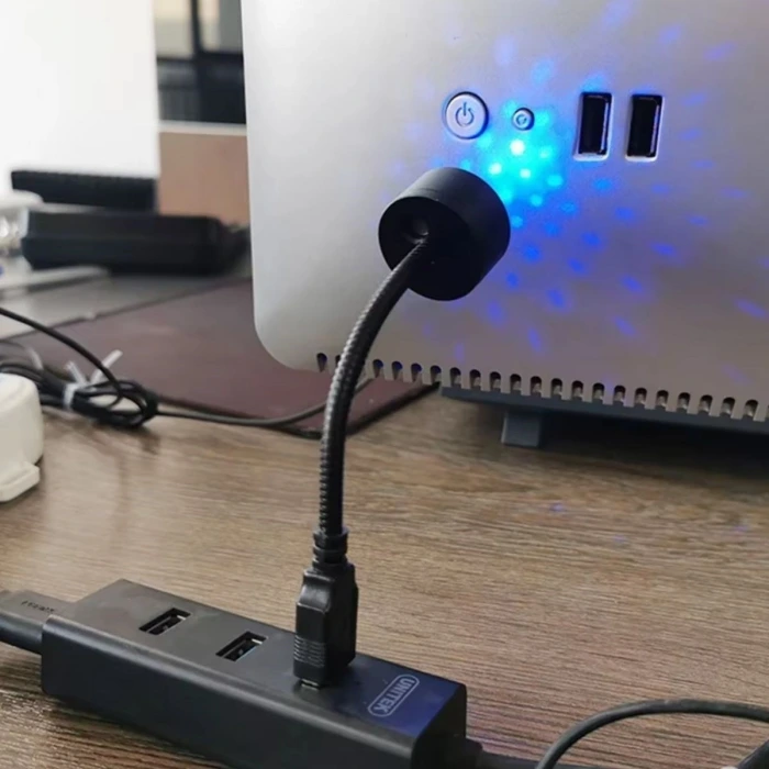 İpek Yıldızı® USB Sese Duyarlı 8 Farklı Mod Işıklı LED Atmosfer Işığı – Ambiyans Aydınlatması