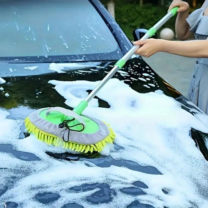 İpek Yıldızı® Yedek Mikrofiber Bezli Oto Yıkama Mop Seti
