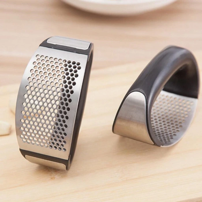 İpek Yıldızı® Yeni Sarımsak Ezici Paslanmaz Çelik Garlic Press