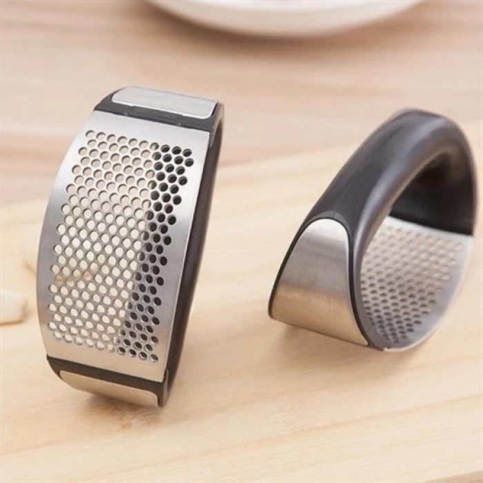 İpek Yıldızı® Yeni Sarımsak Ezici Paslanmaz Çelik Garlic Press