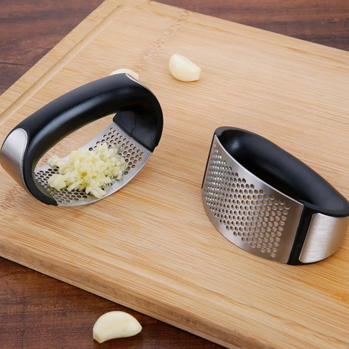 İpek Yıldızı® Yeni Sarımsak Ezici Paslanmaz Çelik Garlic Press
