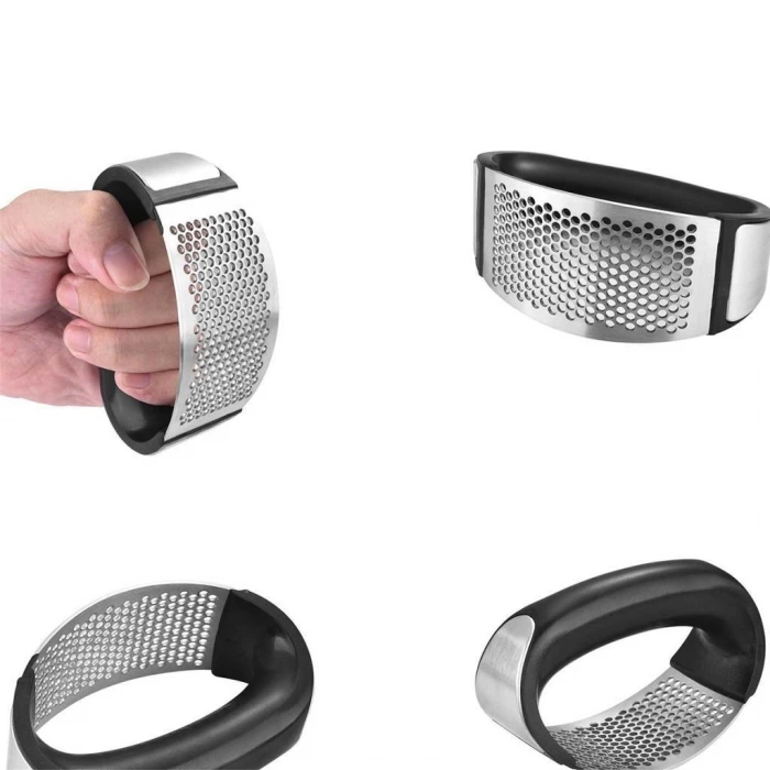 İpek Yıldızı® Yeni Sarımsak Ezici Paslanmaz Çelik Garlic Press