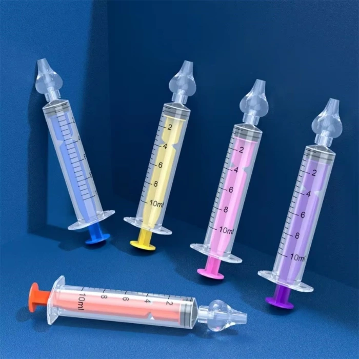İpek Yıldızı® Yeniden Kullanılabilir, Manuel Burun Temizleyici 10ml Kapasiteli Burun Açıcı Şırınga