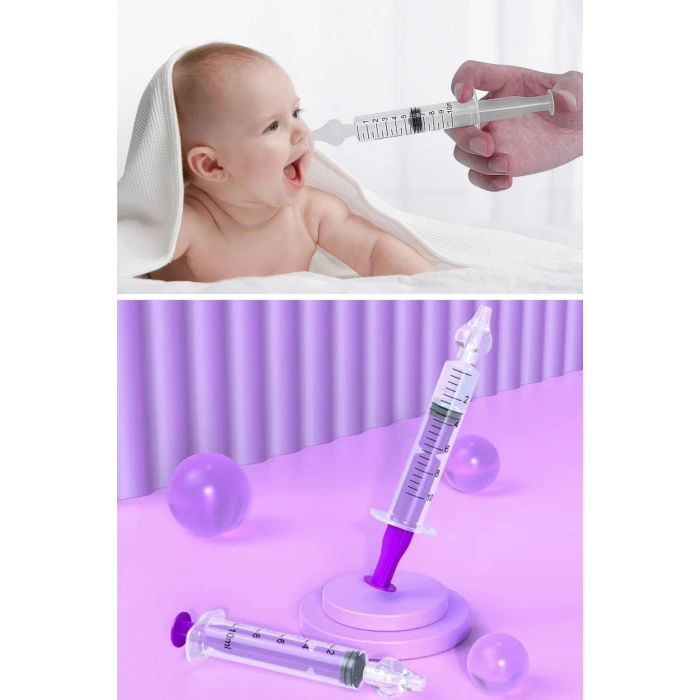 İpek Yıldızı® Yeniden Kullanılabilir, Manuel Burun Temizleyici 10ml Kapasiteli Burun Açıcı Şırınga