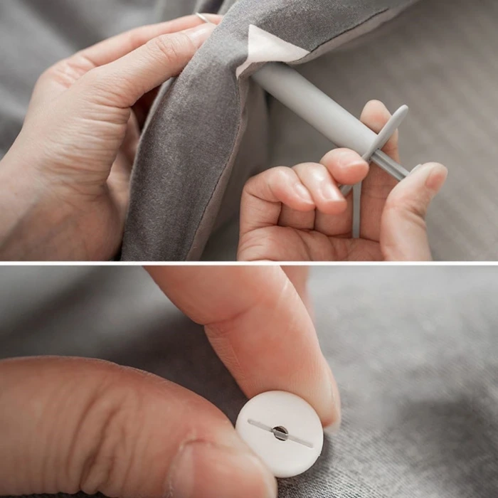 İpek Yıldızı® Yorgan Kılıfı Ve Çarşaf Tutucu Sabitleyici Düğme Kiti