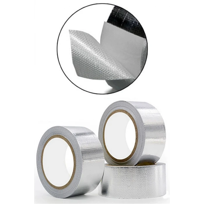 İpek Yıldızı® Yüksek Sıcaklık Dayanan Su Geçirmez Çatı Boru Duvar Çatlak Onarıcı Yapışkan Bant Folyo 5 cm