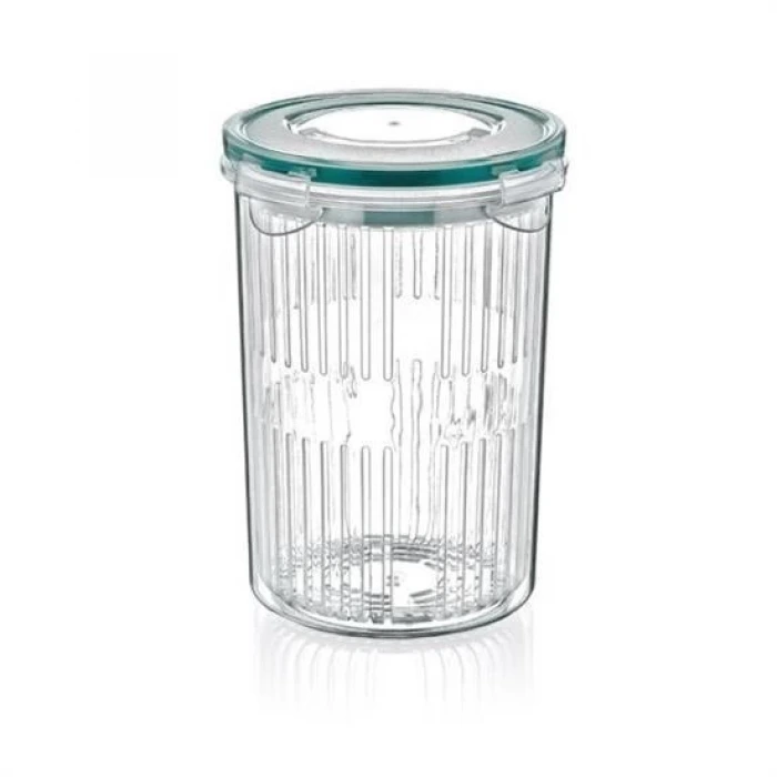 İpek Yıldızı® Zeytin Turşu Sebze Yıkama Kutusu Klipsli Kapaklı Saklama Kabı