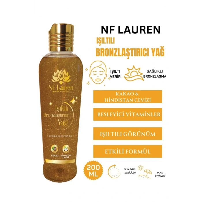 IŞILTILI BRONZLAŞTIRICI YAĞ 200 ML