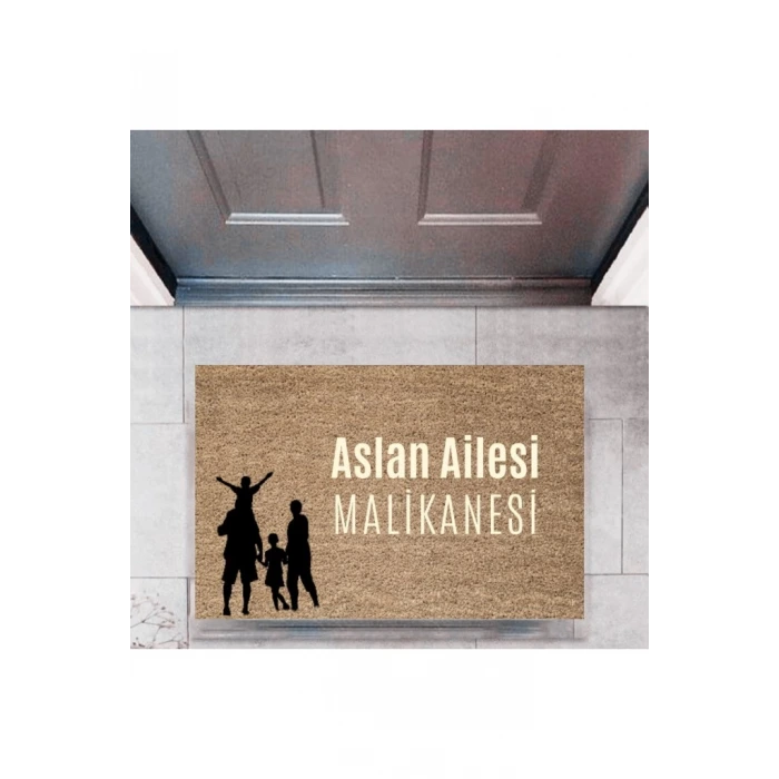 Kapı Önü Paspası Dekoratif Dijital Baskı Kişiye Özel P-2466