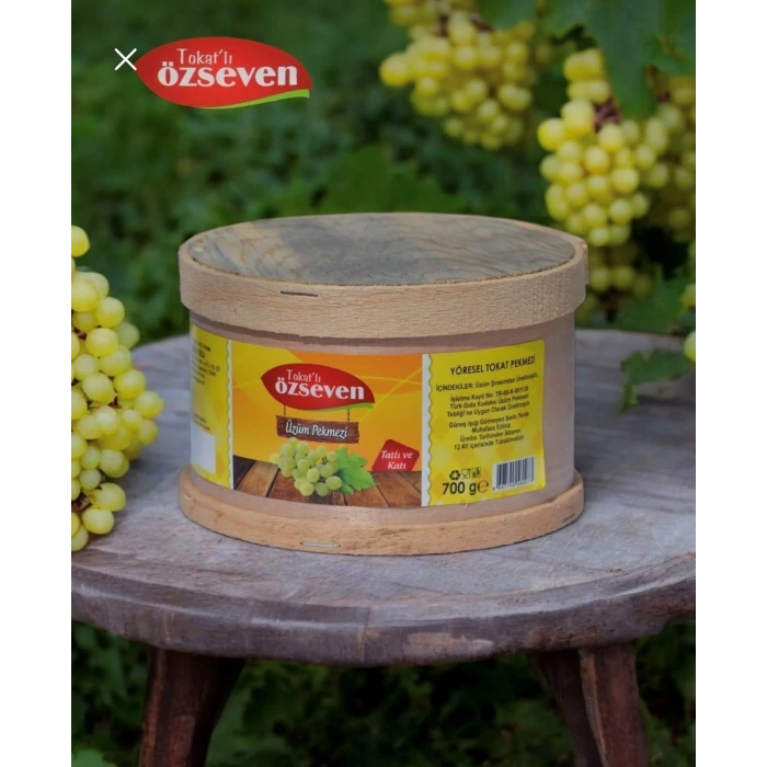 kuzubeyoğulları Özseven Gıda Tokat Zile Katı Üzüm Pekmezi (700GR)