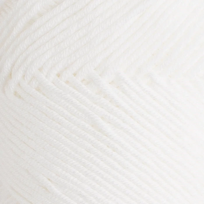 La Mia Baby Cotton Beyaz El Örgü İpi - L001 - 33628