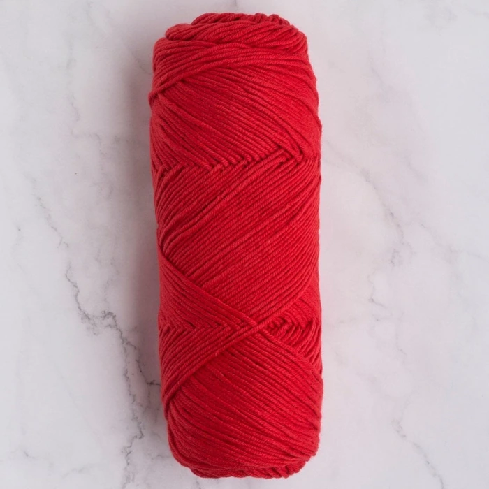 La Mia Baby Cotton Kırmızı El Örgü İpi - L033 - 33634