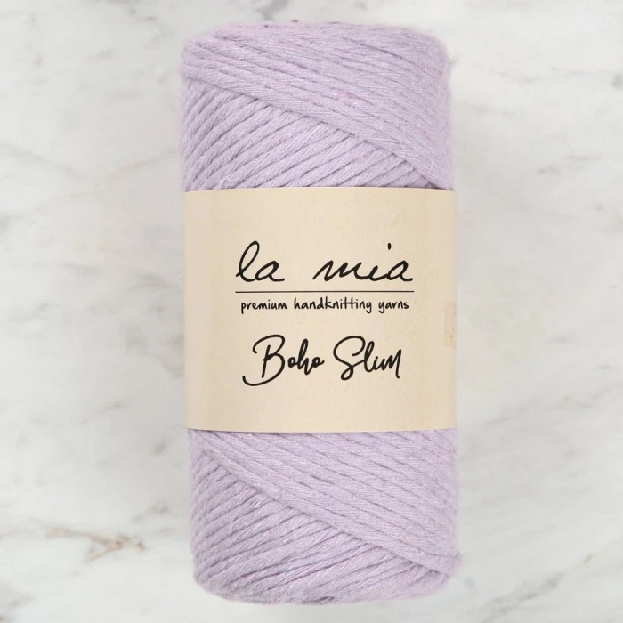 La Mia Boho Slim Lila El Örgü İpi -L067 - 34201