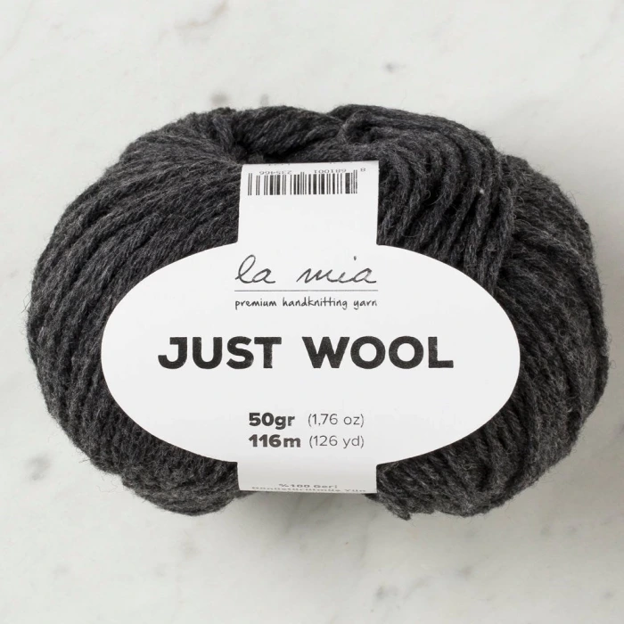 La Mia Just Wool Füme El Örgü İpi - LT008 - 33836