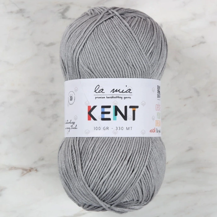 La Mia Kent Gri El Örgü İpi - L111
