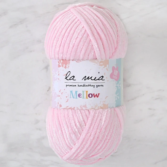 La Mia Mellow Pembe El Örgü İpi - 904 - 34153
